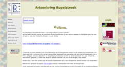 Desktop Screenshot of huisartsenrupelstreek.be